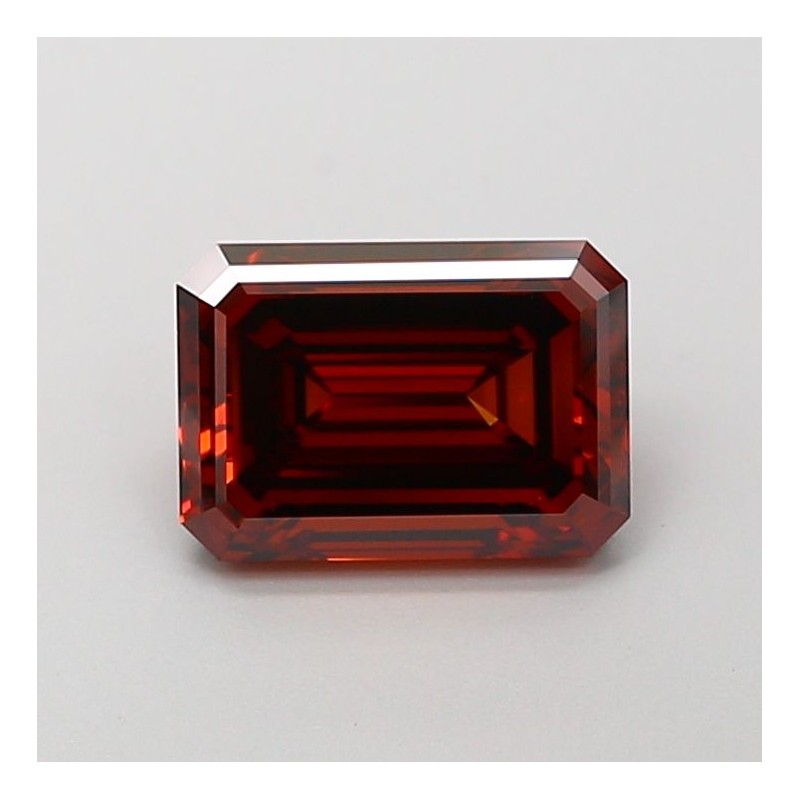 Diament laboratoryjny o barwie fantazyjnej szlif szmaragdowy, 2.14ct, VVS2, Fancy Brown Orange, IGI LG700518026 Diament laboratoryjny o barwie fantazyjnej szlif szmaragdowy, 2.14ct, VVS2, Fancy Brown Orange, IGI LG700518026