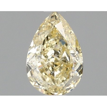 Diament laboratoryjny o barwie fantazyjnej szlif gruszkowy, 1.1ct, VVS2, Fancy Intense Yellow, IGI LG666422826
