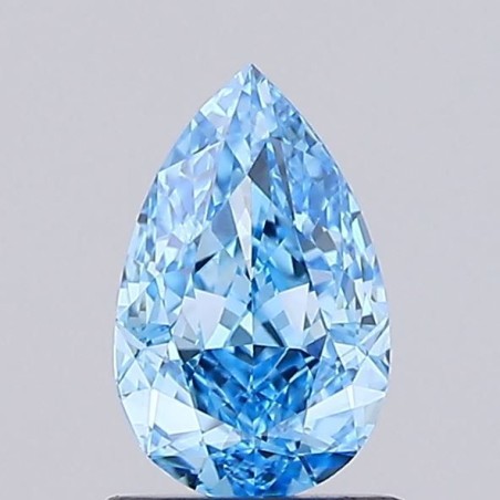 Diament laboratoryjny o barwie fantazyjnej szlif gruszkowy, 1.02ct, VVS2, Fancy Vivid Blue, IGI LG735592711