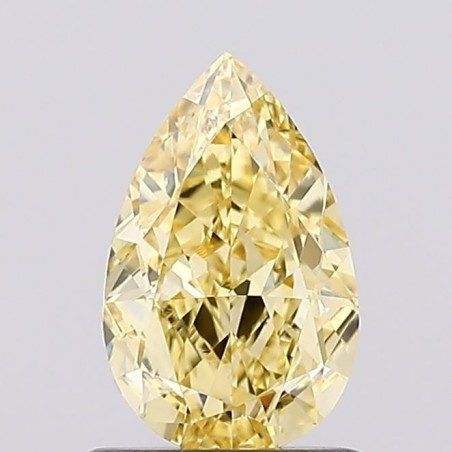 Diament laboratoryjny o barwie fantazyjnej szlif gruszkowy, 1.05ct, VVS2, Fancy Intense Yellow, IGI LG687561333