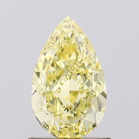 Diament laboratoryjny o barwie fantazyjnej szlif gruszkowy, 1.08ct, VVS2, Fancy Intense Yellow, IGI LG698547973