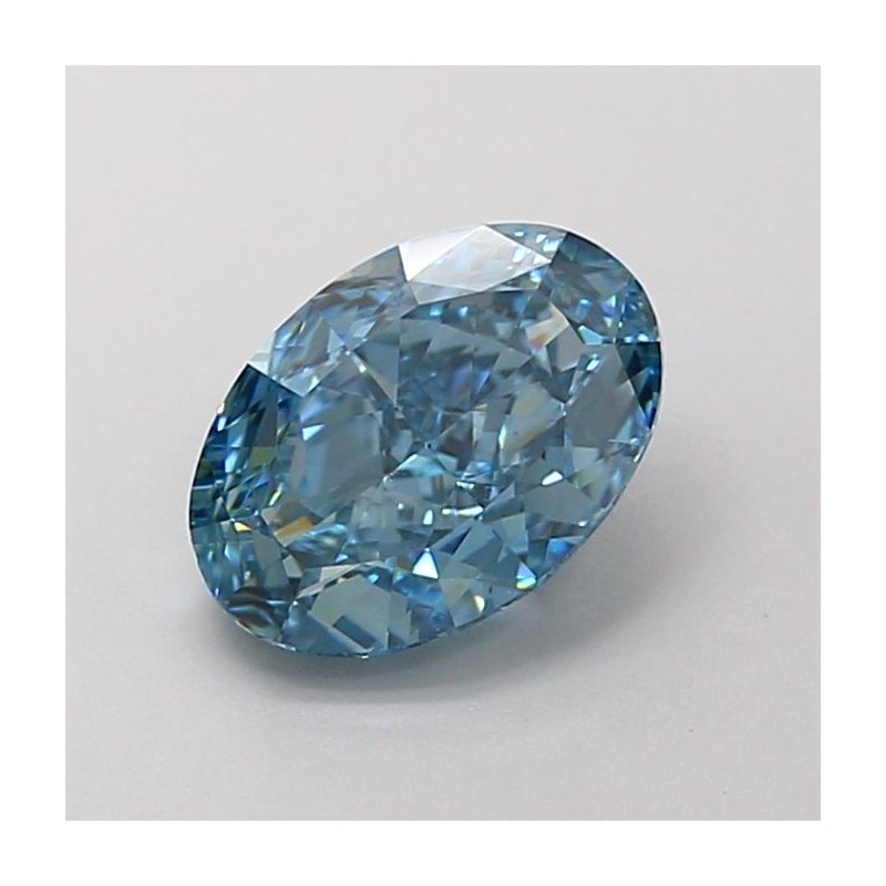 Diament laboratoryjny o barwie fantazyjnej szlif owalny, 1.71ct, VVS2, Fancy Vivid Blue, IGI LG700518316 Diament laboratoryjny o barwie fantazyjnej szlif owalny, 1.71ct, VVS2, Fancy Vivid Blue, IGI LG700518316