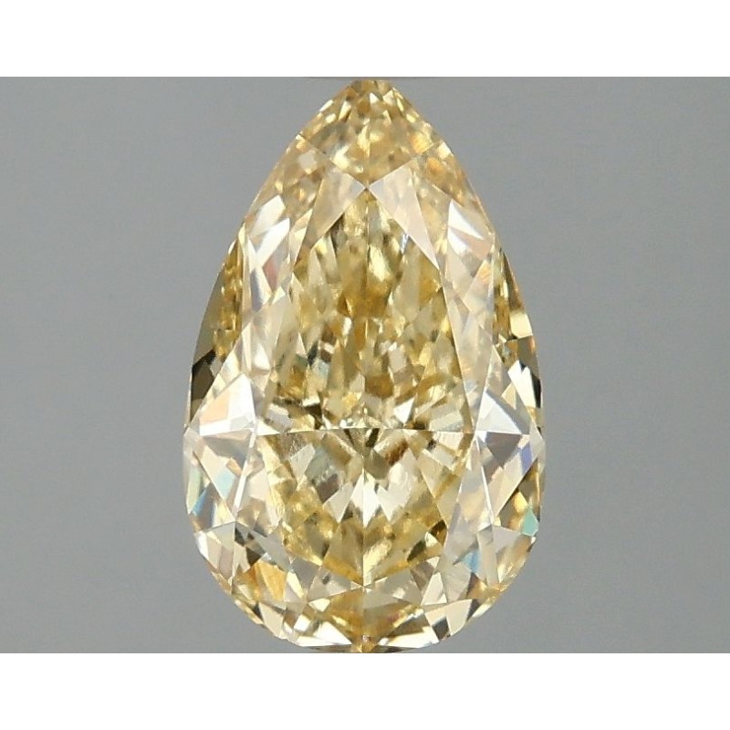 Diament laboratoryjny o barwie fantazyjnej szlif gruszkowy, 1.59ct, VVS2, Fancy Intense Yellow, IGI LG666434146 Diament laboratoryjny o barwie fantazyjnej szlif gruszkowy, 1.59ct, VVS2, Fancy Intense Yellow, IGI LG666434146