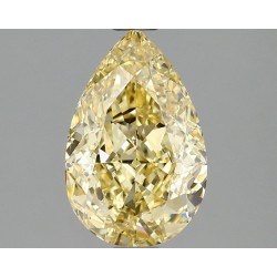 Diament laboratoryjny o barwie fantazyjnej szlif gruszkowy, 1.9ct, VVS2, Fancy Intense Yellow, IGI LG666422810