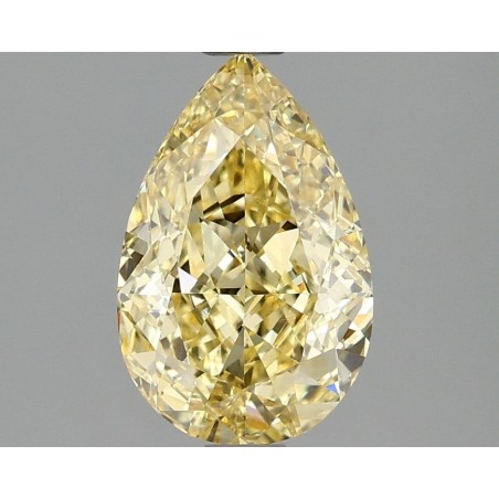 Diament laboratoryjny o barwie fantazyjnej szlif gruszkowy, 1.9ct, VVS2, Fancy Intense Yellow, IGI LG666422810