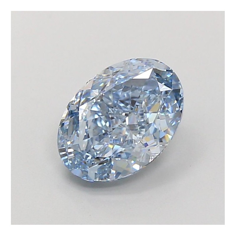 Diament laboratoryjny o barwie fantazyjnej szlif owalny, 2.34ct, VVS1, Fancy Vivid Blue, IGI LG700518313 Diament laboratoryjny o barwie fantazyjnej szlif owalny, 2.34ct, VVS1, Fancy Vivid Blue, IGI LG700518313