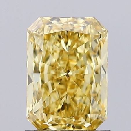 Diament laboratoryjny o barwie fantazyjnej radiant, 1.15ct, VVS2, Fancy Intense Yellow, IGI LG600398370