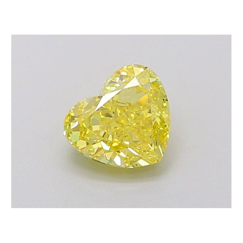 Diament laboratoryjny o barwie fantazyjnej serce, 1.01ct, VVS2, Fancy Vivid Yellow, IGI LG634494142 Diament laboratoryjny o barwie fantazyjnej serce, 1.01ct, VVS2, Fancy Vivid Yellow, IGI LG634494142