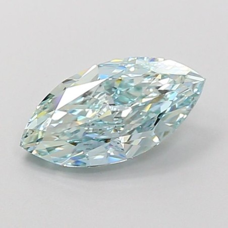 Diament laboratoryjny o barwie fantazyjnej markiza, 1.71ct, VVS2, Fancy Intense Green, IGI LG700517950