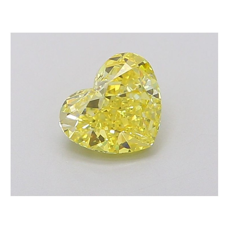 Diament laboratoryjny o barwie fantazyjnej serce, 1.01ct, VVS2, Fancy Vivid Yellow, IGI LG634494139 Diament laboratoryjny o barwie fantazyjnej serce, 1.01ct, VVS2, Fancy Vivid Yellow, IGI LG634494139