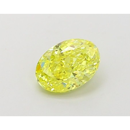 Diament laboratoryjny o barwie fantazyjnej szlif owalny, 1.01ct, VVS2, Fancy Vivid Yellow, IGI LG660440352