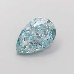 Diament laboratoryjny o barwie fantazyjnej szlif gruszkowy, 1.59ct, VVS2, Fancy Vivid Blue, IGI LG700517959
