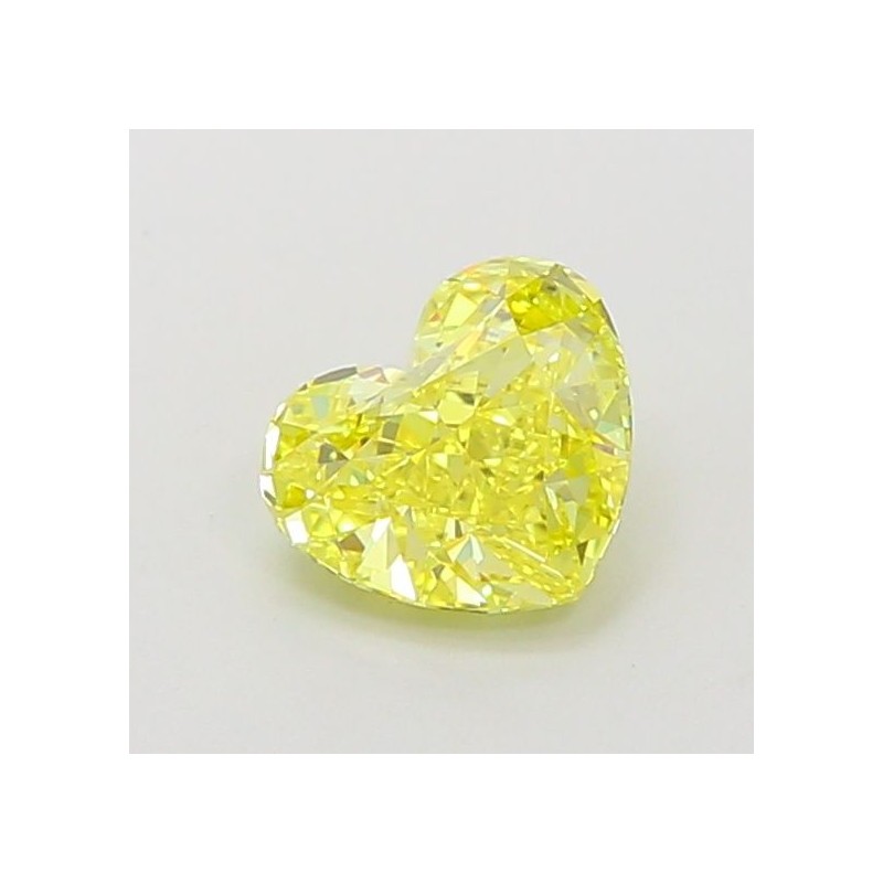Diament laboratoryjny o barwie fantazyjnej serce, 1.01ct, VVS2, Fancy Vivid Yellow, IGI LG660455194 Diament laboratoryjny o barwie fantazyjnej serce, 1.01ct, VVS2, Fancy Vivid Yellow, IGI LG660455194