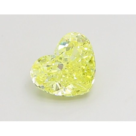 Diament laboratoryjny o barwie fantazyjnej serce, 1ct, VVS2, Fancy Vivid Yellow, IGI LG660455223