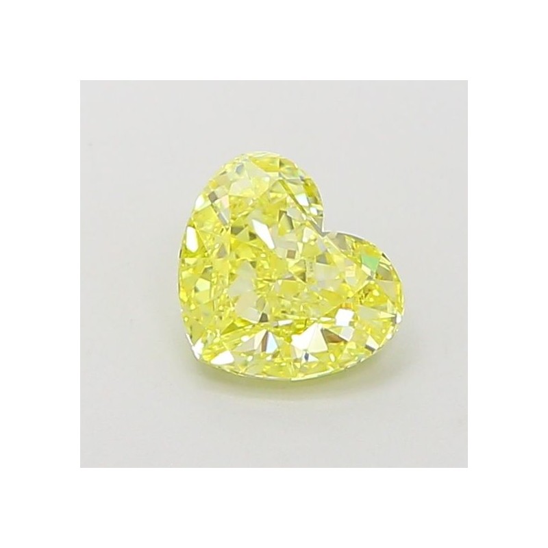Diament laboratoryjny o barwie fantazyjnej serce, 1ct, VVS2, Fancy Vivid Yellow, IGI LG660455193 Diament laboratoryjny o barwie fantazyjnej serce, 1ct, VVS2, Fancy Vivid Yellow, IGI LG660455193