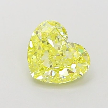 Diament laboratoryjny o barwie fantazyjnej serce, 1ct, VVS2, Fancy Vivid Yellow, IGI LG660455193