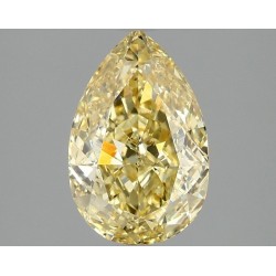 Diament laboratoryjny o barwie fantazyjnej szlif gruszkowy, 2.1ct, VVS2, Fancy Intense Yellow, IGI LG663414731