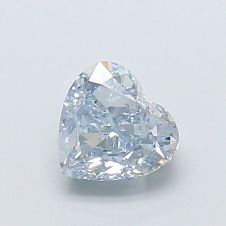 Diament laboratoryjny o barwie fantazyjnej serce, 1.03ct, VVS2, Fancy Light Gray Blue, IGI LG726540300