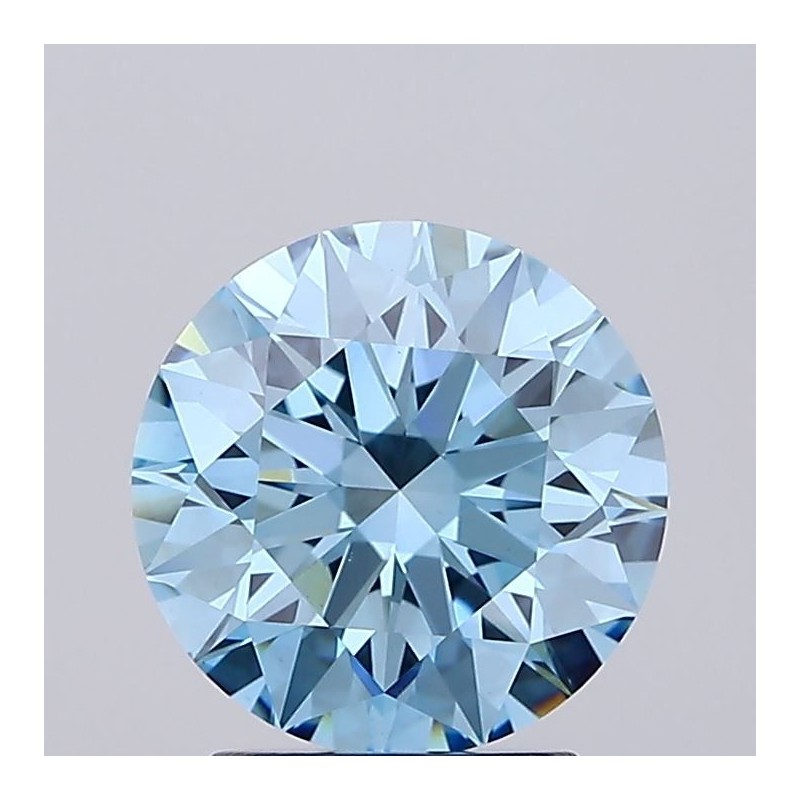 Diament laboratoryjny o barwie fantazyjnej szlif okrągły, 2.37ct, VVS2, Fancy Vivid Blue, IGI LG719563712 Diament laboratoryjny o barwie fantazyjnej szlif okrągły, 2.37ct, VVS2, Fancy Vivid Blue, IGI LG719563712