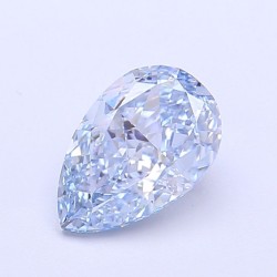 Diament laboratoryjny o barwie fantazyjnej szlif gruszkowy, 1.53ct, VVS2, Fancy Intense Blue, IGI LG700518251