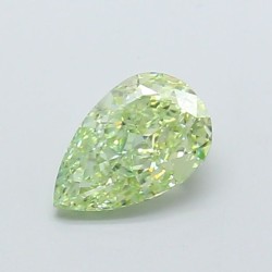 Diament laboratoryjny o barwie fantazyjnej szlif gruszkowy, 1.6ct, IF, Fancy Vivid Green, IGI LG700518266