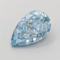 Diament laboratoryjny o barwie fantazyjnej szlif gruszkowy, 2.56ct, VVS2, Fancy Vivid Blue, IGI LG700518273