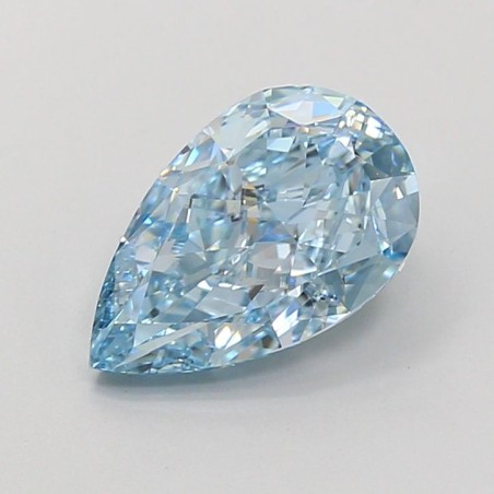 Diament laboratoryjny o barwie fantazyjnej szlif gruszkowy, 2.56ct, VVS2, Fancy Vivid Blue, IGI LG700518273