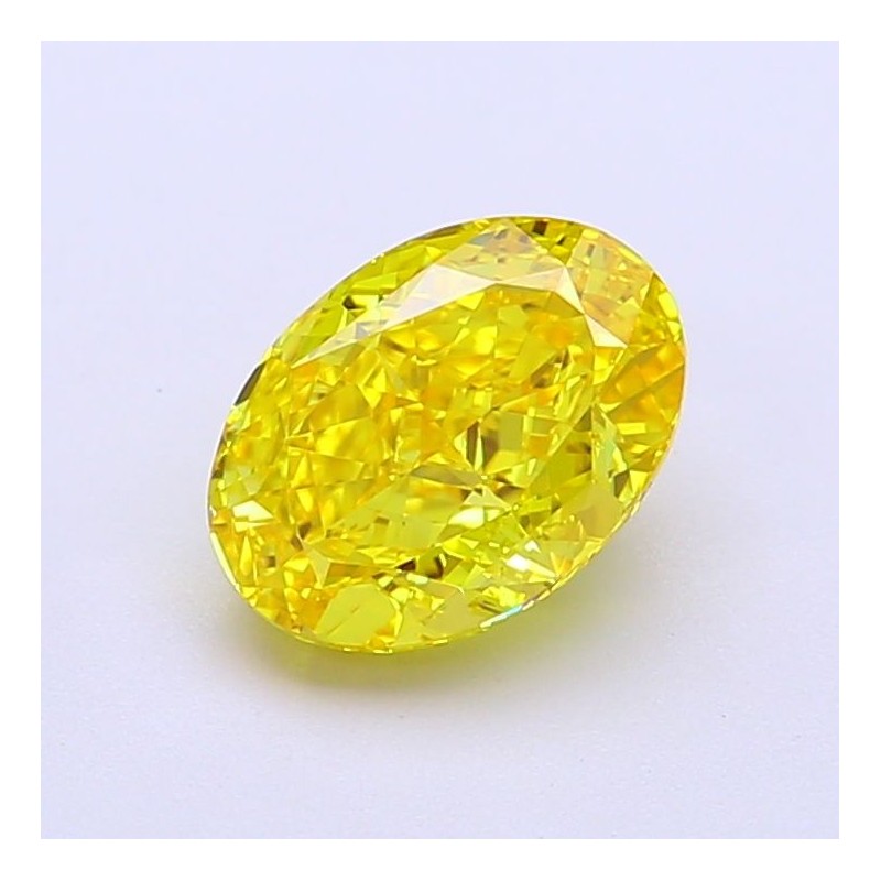 Diament laboratoryjny o barwie fantazyjnej szlif owalny, 1.54ct, VVS2, Fancy Vivid Yellow, IGI LG700518116 Diament laboratoryjny o barwie fantazyjnej szlif owalny, 1.54ct, VVS2, Fancy Vivid Yellow, IGI LG700518116