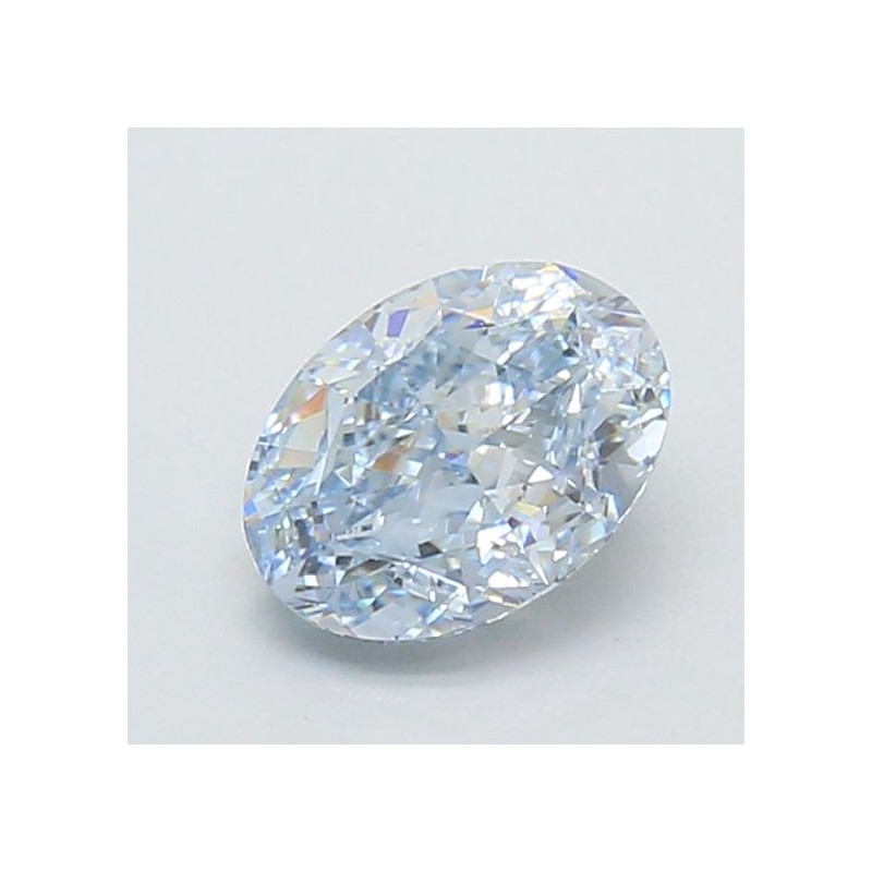 Diament laboratoryjny o barwie fantazyjnej szlif owalny, 1.15ct, VVS2, Fancy Vivid Blue, IGI LG720544489 Diament laboratoryjny o barwie fantazyjnej szlif owalny, 1.15ct, VVS2, Fancy Vivid Blue, IGI LG720544489