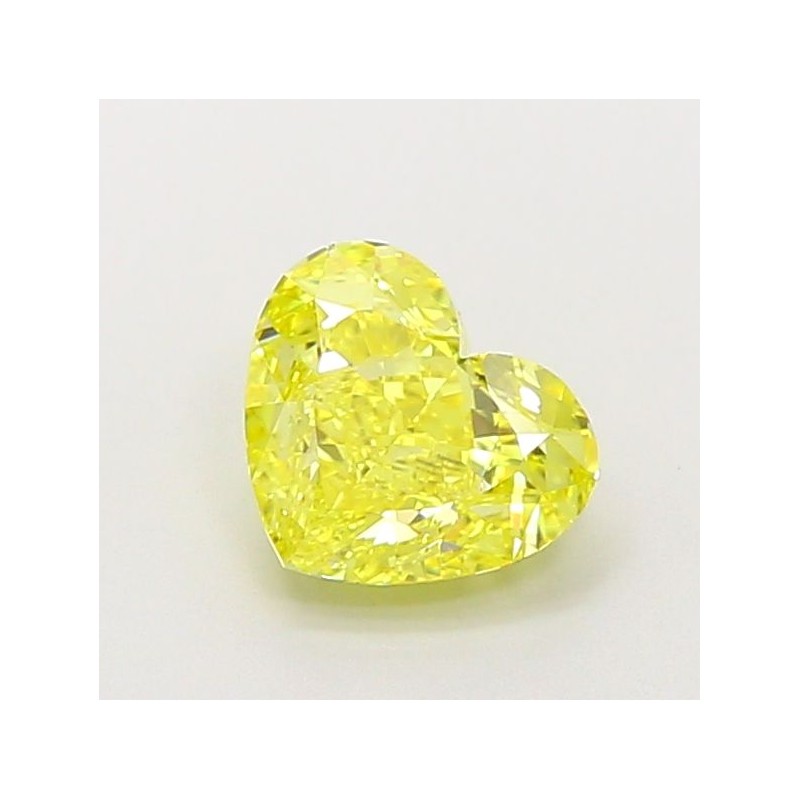 Diament laboratoryjny o barwie fantazyjnej serce, 1.18ct, VVS2, Fancy Vivid Yellow, IGI LG720544477 Diament laboratoryjny o barwie fantazyjnej serce, 1.18ct, VVS2, Fancy Vivid Yellow, IGI LG720544477