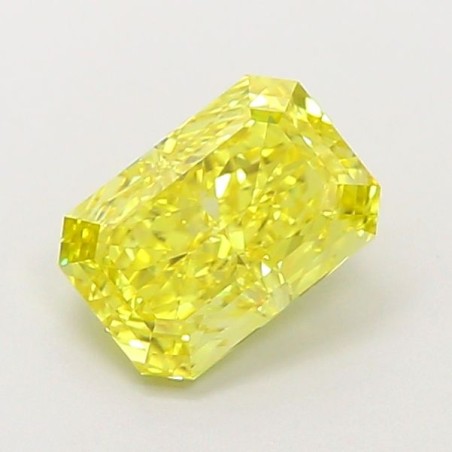 Diament laboratoryjny o barwie fantazyjnej radiant, 1.32ct, VVS2, Fancy Intense Yellow, IGI LG720544491