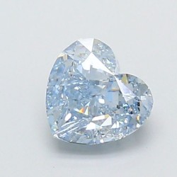 Diament laboratoryjny o barwie fantazyjnej serce, 1.03ct, VVS2, Fancy Blue, IGI LG720544468