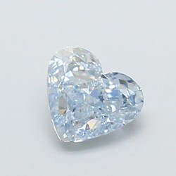 Diament laboratoryjny o barwie fantazyjnej serce, 1.06ct, VVS2, Fancy Intense Blue, IGI LG720544460