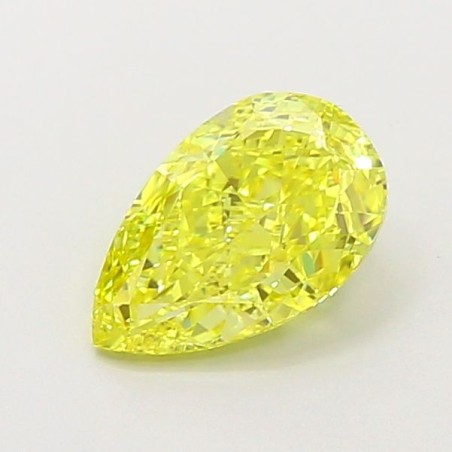 Diament laboratoryjny o barwie fantazyjnej szlif gruszkowy, 1.14ct, VVS2, Fancy Intense Yellow, IGI LG720544510