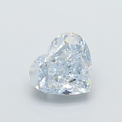 Diament laboratoryjny o barwie fantazyjnej serce, 1.05ct, VVS2, Light Blue, IGI LG720544461