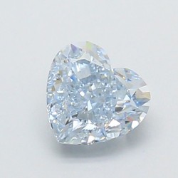 Diament laboratoryjny o barwie fantazyjnej serce, 1.01ct, VVS2, Fancy Blue, IGI LG720544472