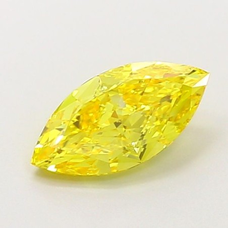 Diament laboratoryjny o barwie fantazyjnej markiza, 1.02ct, VVS2, Fancy Vivid Yellow, IGI LG720544484