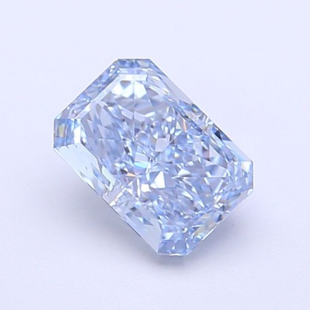 Diament laboratoryjny o barwie fantazyjnej radiant, 1.5ct, VVS2, Fancy Vivid Blue, IGI LG700518247