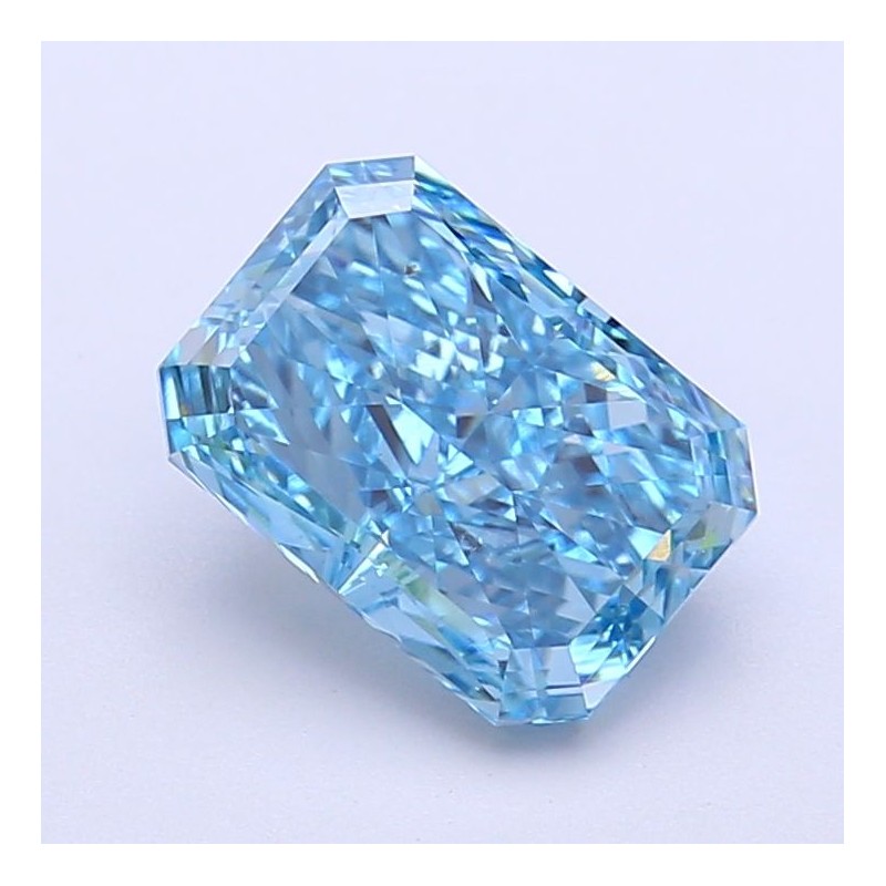 Diament laboratoryjny o barwie fantazyjnej radiant, 2.03ct, VVS2, Fancy Vivid Blue, IGI LG700518132 Diament laboratoryjny o barwie fantazyjnej radiant, 2.03ct, VVS2, Fancy Vivid Blue, IGI LG700518132