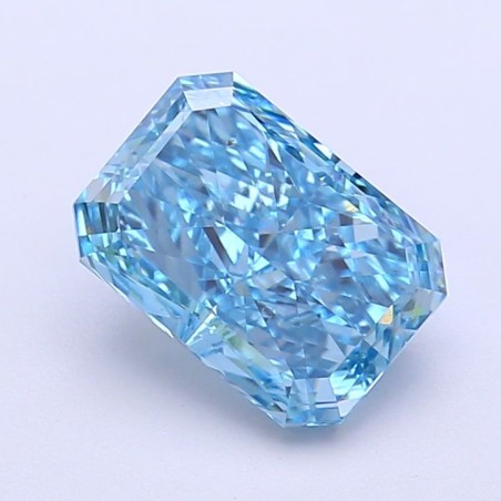 Diament laboratoryjny o barwie fantazyjnej radiant, 2.03ct, VVS2, Fancy Vivid Blue, IGI LG700518132