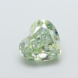 Diament laboratoryjny o barwie fantazyjnej serce, 2.03ct, VVS1, Fancy Vivid Green, IGI LG700518141