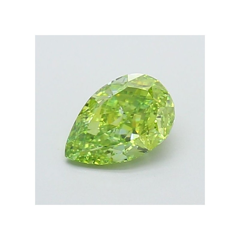 Diament laboratoryjny o barwie fantazyjnej szlif gruszkowy, 1.08ct, IF, Fancy Vivid Green, IGI LG720544411 Diament laboratoryjny o barwie fantazyjnej szlif gruszkowy, 1.08ct, IF, Fancy Vivid Green, IGI LG720544411