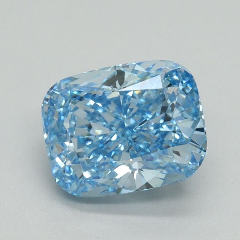 Diament laboratoryjny o barwie fantazyjnej szlif poduszkowy brylantowy, 2.06ct, VVS1, Fancy Vivid Blue, IGI LG650494092 Diament laboratoryjny o barwie fantazyjnej szlif poduszkowy brylantowy, 2.06ct, VVS1, Fancy Vivid Blue, IGI LG650494092