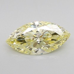 Diament laboratoryjny o barwie fantazyjnej markiza, 1.21ct, VVS2, Fancy Intense Yellow, IGI LG632425980