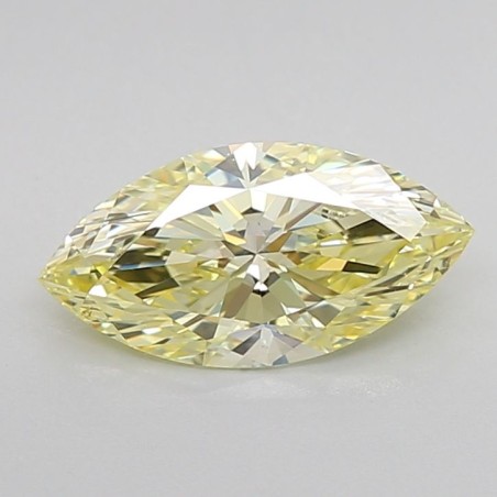 Diament laboratoryjny o barwie fantazyjnej markiza, 1.21ct, VVS2, Fancy Intense Yellow, IGI LG632425980