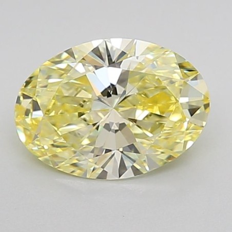 Diament laboratoryjny o barwie fantazyjnej szlif owalny, 1.35ct, VVS2, Fancy Intense Yellow, IGI LG634449522