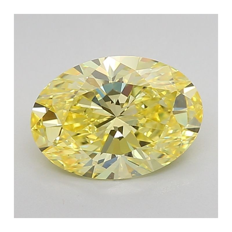 Diament laboratoryjny o barwie fantazyjnej szlif owalny, 2.07ct, VVS1, Fancy Vivid Yellow, IGI LG632425979 Diament laboratoryjny o barwie fantazyjnej szlif owalny, 2.07ct, VVS1, Fancy Vivid Yellow, IGI LG632425979