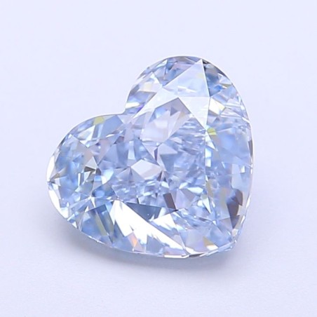 Diament laboratoryjny o barwie fantazyjnej serce, 2ct, VVS2, Fancy Vivid Blue, IGI LG700518255