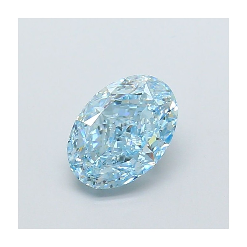 Diament laboratoryjny o barwie fantazyjnej szlif owalny, 2.12ct, VVS2, Fancy Vivid Blue, IGI LG700518270 Diament laboratoryjny o barwie fantazyjnej szlif owalny, 2.12ct, VVS2, Fancy Vivid Blue, IGI LG700518270