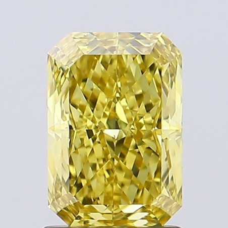 Diament laboratoryjny o barwie fantazyjnej radiant, 1.6ct, VVS2, Fancy Vivid Yellow, IGI LG715560162